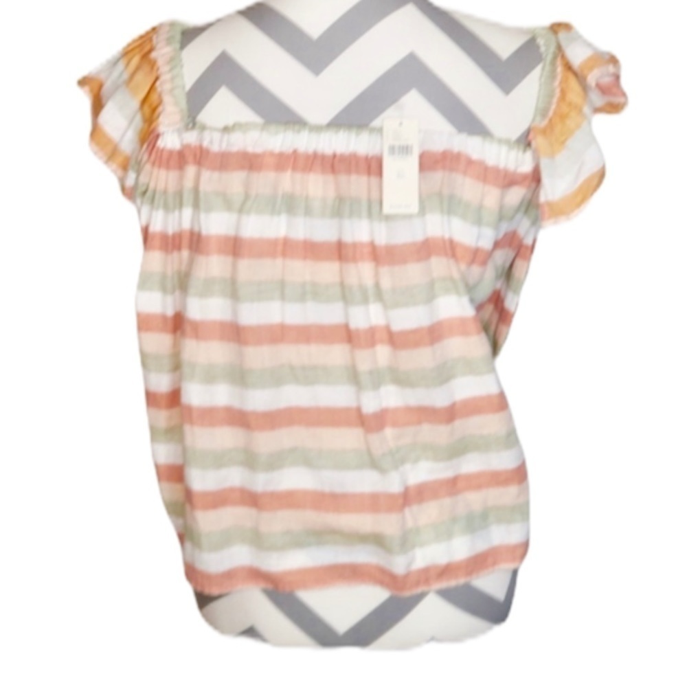ANTHROPOLOGIE ruffle tank top - Picture 2 of 3